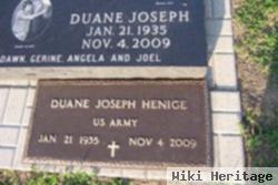 Duane Joseph Henige