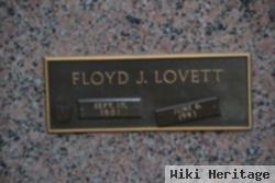 Floyd J Lovett