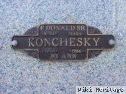 F Donald Konchesky, Sr