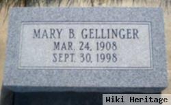 Mary B. Humbergar Gellinger