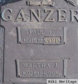 Martha J Ganzer