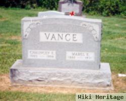 Chauncey Everet Vance