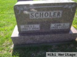 Carl H Scholer