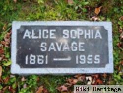 Alice Sophia Savage