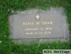 Rena M. Cameron Shaw