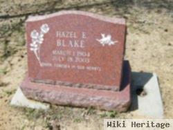 Hazel E Blake