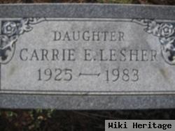 Carrie Ella Lesher