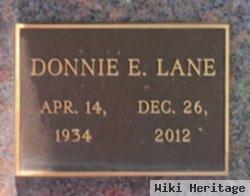 Donnie E Lane