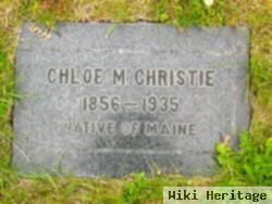 Chloe M. Scribner Christie