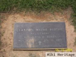 Maj Claxton Wayne Bright