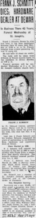 Frank J Schmitt