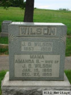 Amanda B. "mama" Balsley Wilson