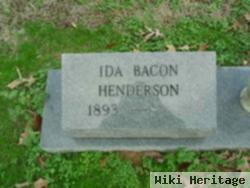 Ida Bacon Henderson