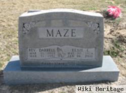 Rev Darrell E. Maze