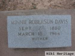 Minnie Luella Roberson Davis