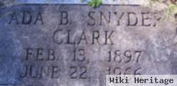 Ada B. Snyder Clark