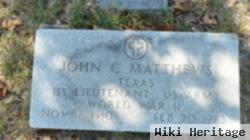 John Chadbourne Matthews