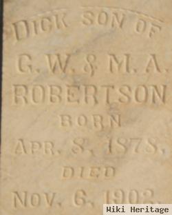 Richard "dick" Robertson