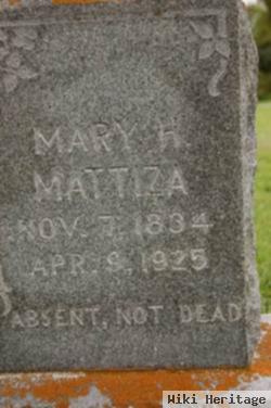 Mary Henrietta Mattiza