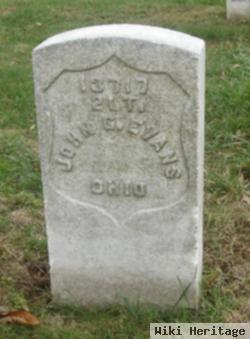 Lieut John G. Evans