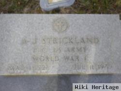 A. J. Strickland