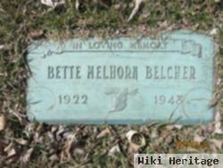 Bette Brunbeck-Melhorn Belcher