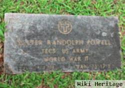 Walter Randolph Powell