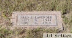 Fred J. Lavender