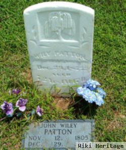 John Wiley Patton