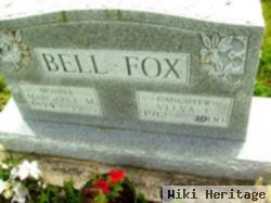 Velma F Bell Fox