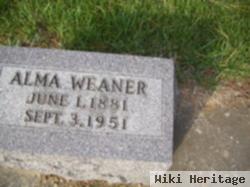 Alma Rhors Weaner