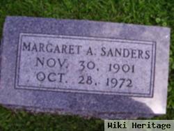 Margaret A Sanders