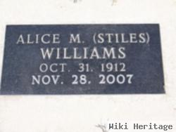 Alice M. Stiles Williams