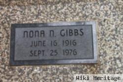 Nona Nadine Thomas Gibbs