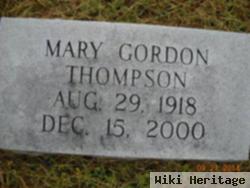 Mary Gordon Thompson