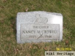 Nancy M Crowell