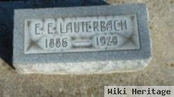 E. E. Lauterbach