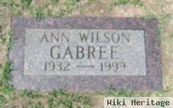 Ann Wilson Gabree