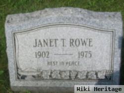 Janet Thompson Rowe