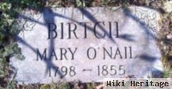 Mary O'nail Birtcil