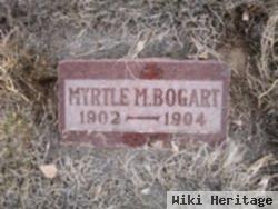 Myrtle M Bogart