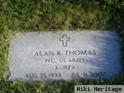 Alan K Thomas