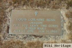 Louis Loraine Ross, Sr