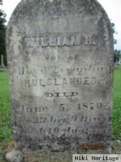 William H. Hulslander