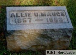 Allie U. Mauck