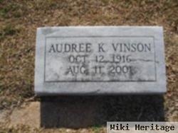 Audree Kilpatrick Vinson