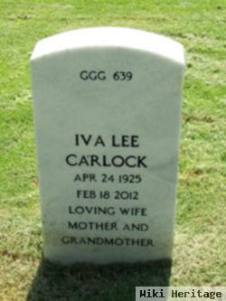 Iva Lee Benefield Carlock