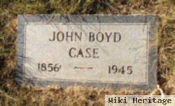 John Boyd Case