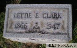 Lettie E. Clark