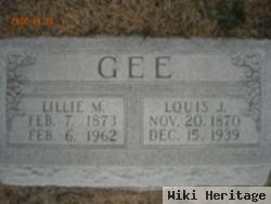 Lillie M. Evans Gee